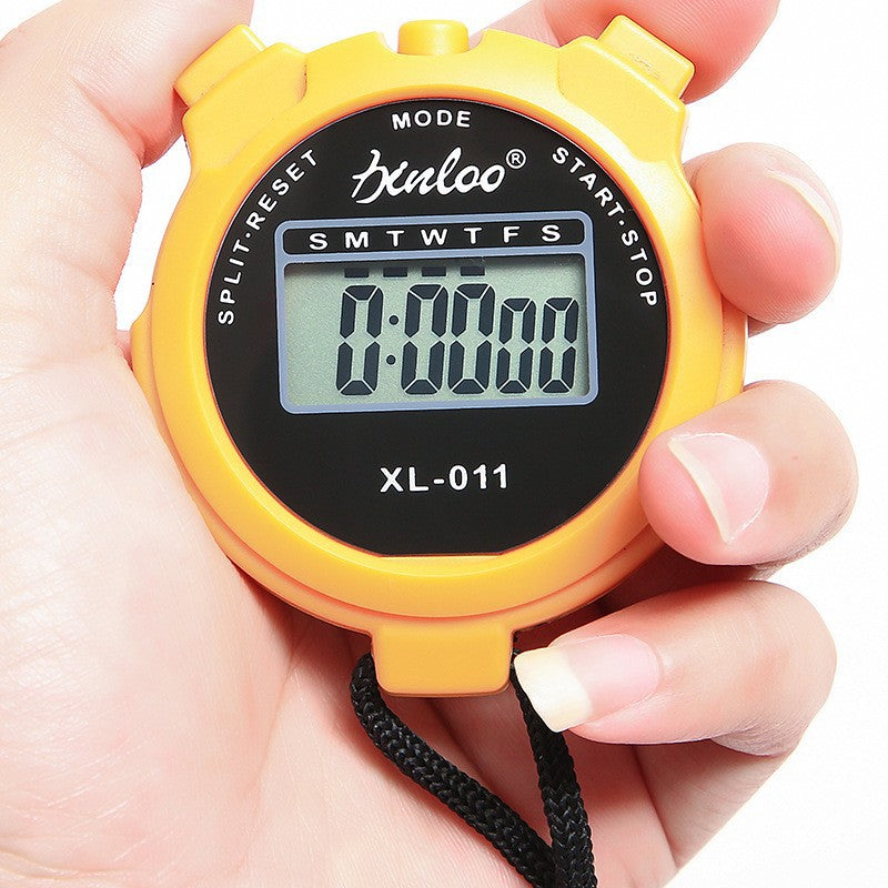 Entraînement en cours d'exécution Affichage numérique Mémoire monocanal Stopwatch