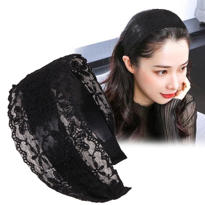 Large Brim Coiffure Hoop Femmes Tout Mode Coiffure Coiffure Coiffure Clip Tête Hoop