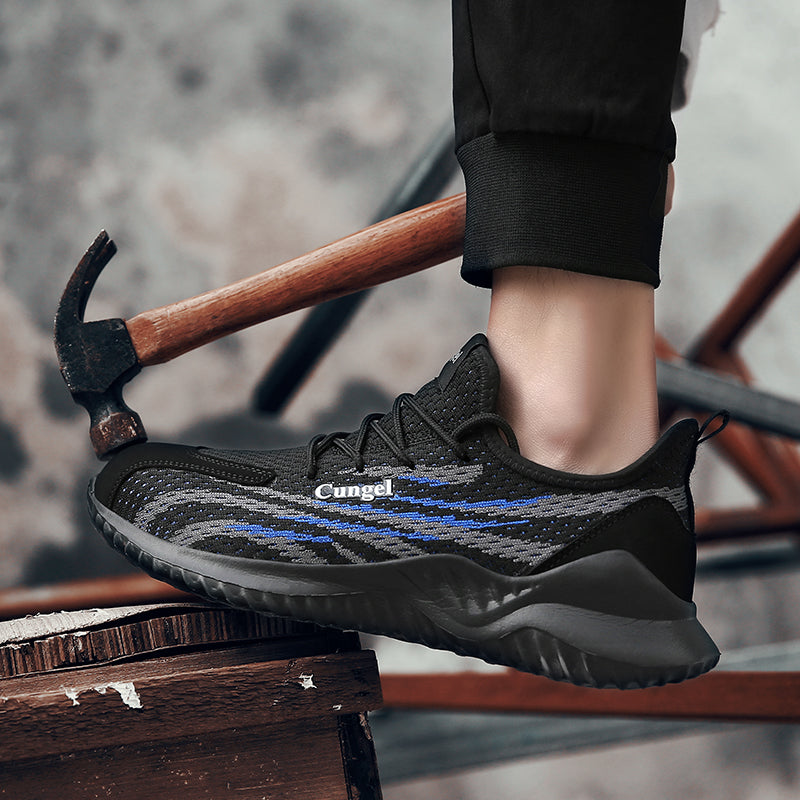 Chaussures de travail antidérapantes pour hommes résistant à l'usure