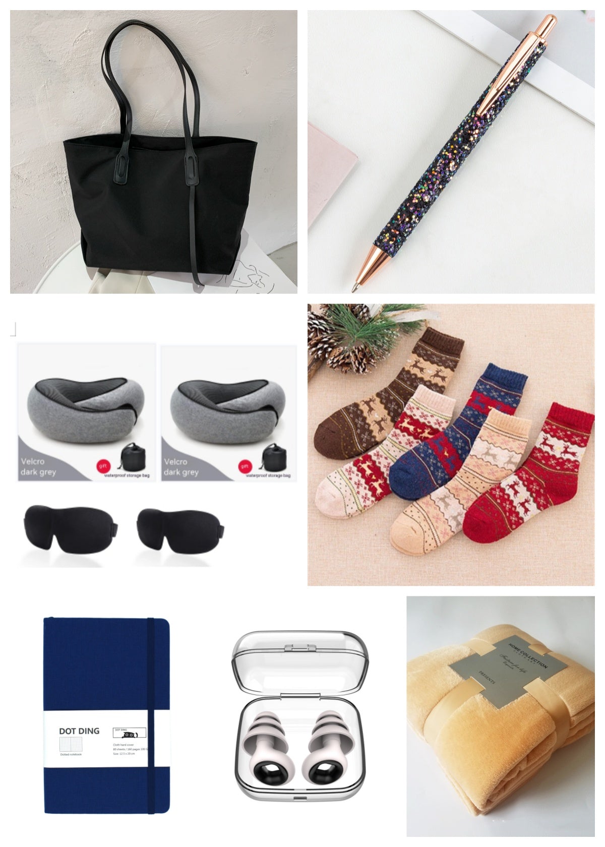 Ins Metal Pen Pu Bag Diamond Pen Sequin Presse Stylo personnalisé multi-couleur Presse Ballpoint P