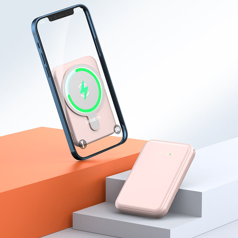 Alimentation de recharge sans fil portable magnétique populaire
