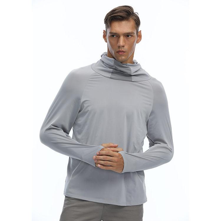 Vêtements de protection solaire respirants pour hommes européens et américains en été