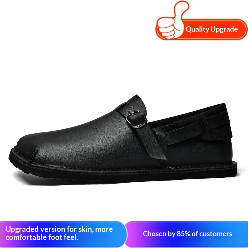 Chaussures tendance homme avec des semelles douces et des hauts doux