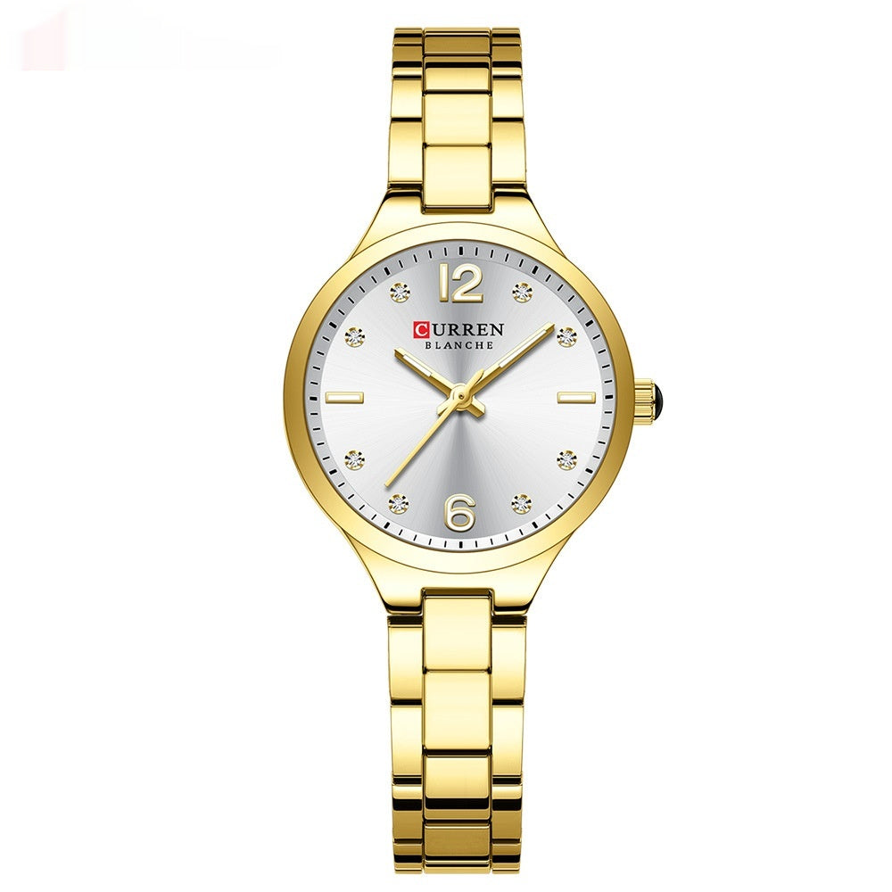 Simple Small Dial Waterproof Quartz Women's Watch