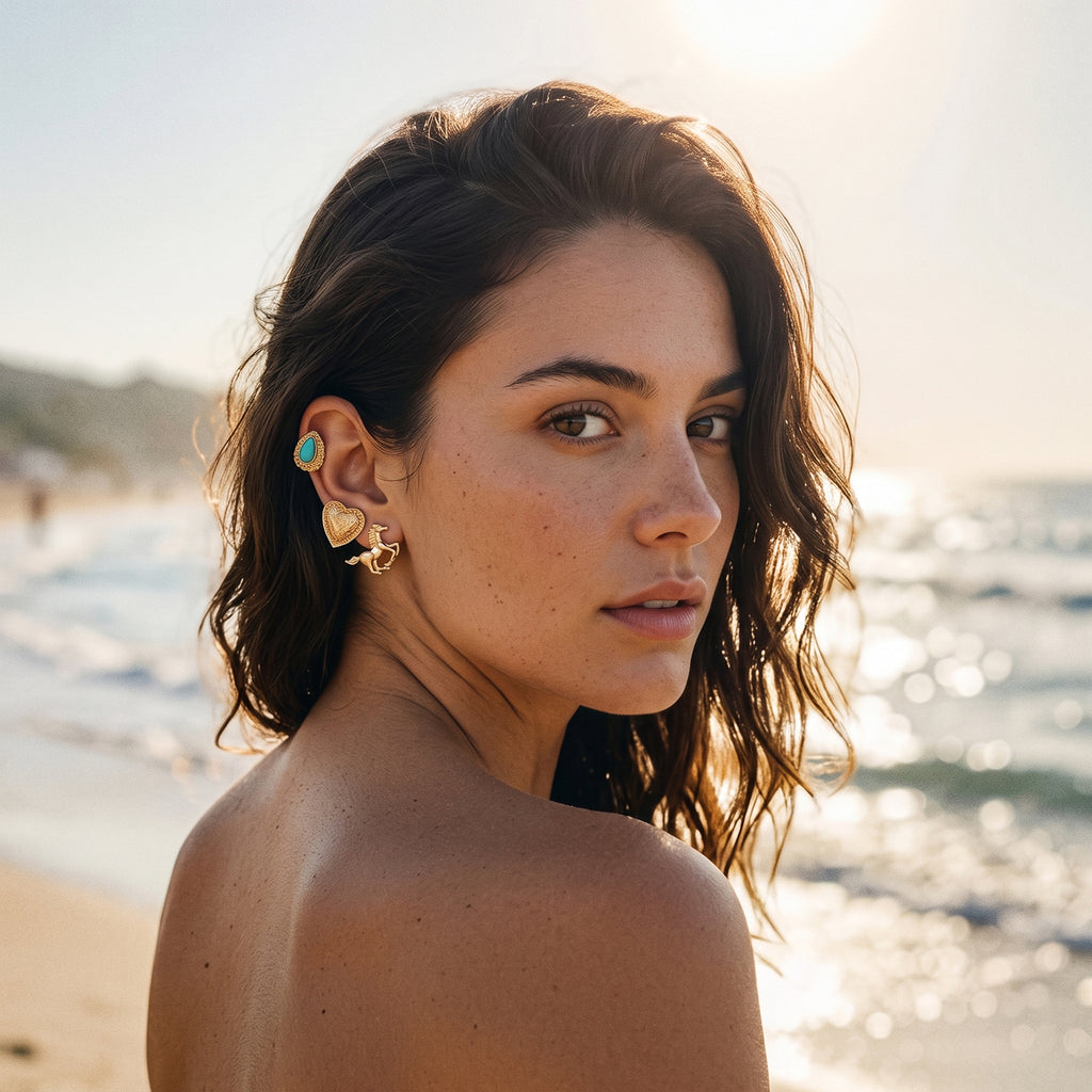 6 paires de boucles d'oreilles de style bohème pour femmes