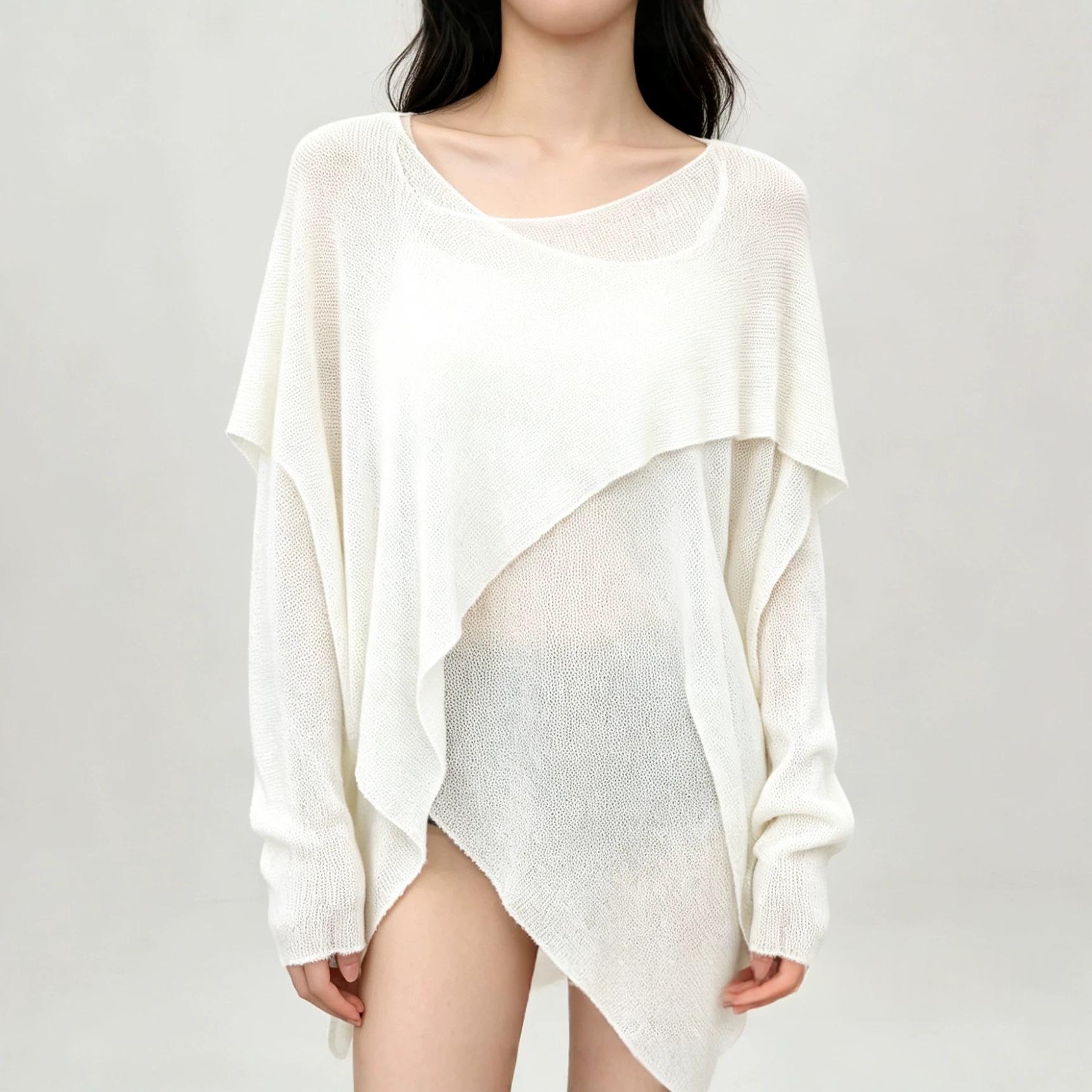 Coupe de cardigan mince d'été