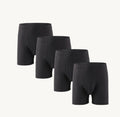 Slip de boxeur à longue jambe en coton pour homme - Sous-vêtements anti-choix pour le sport et le quotidien W