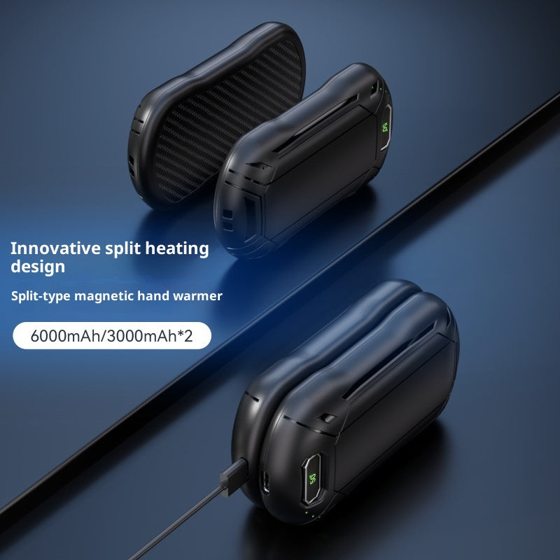 Mini chargeur de main magnétique rechargeable USB