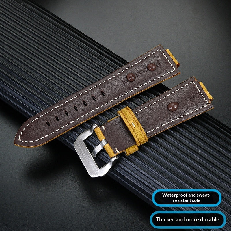 Bracelet en cuir véritable Cowhide Accessoires compatibles avec