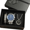 Cadeau d'affaires pour hommes Cadeau d'anniversaire Bracelet Collier Montres