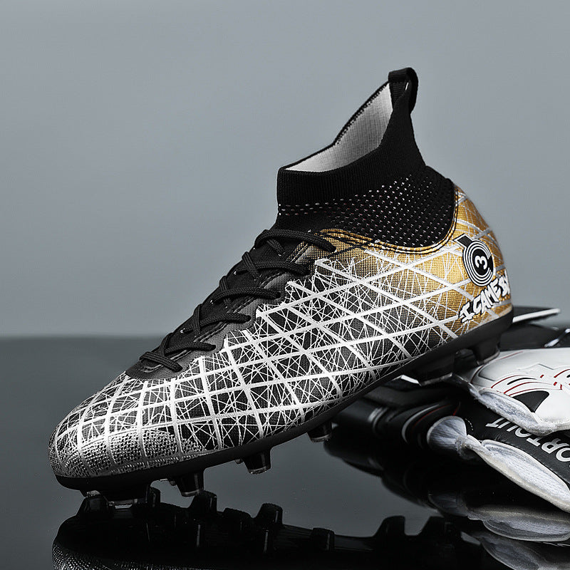Chaussures de soccer longues et courtes Spikes Adultes Course Chaussures