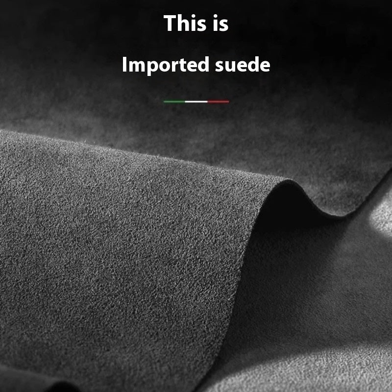 Alcantara Suede Cas de téléphone magnétique tout compris hommes et femmes
