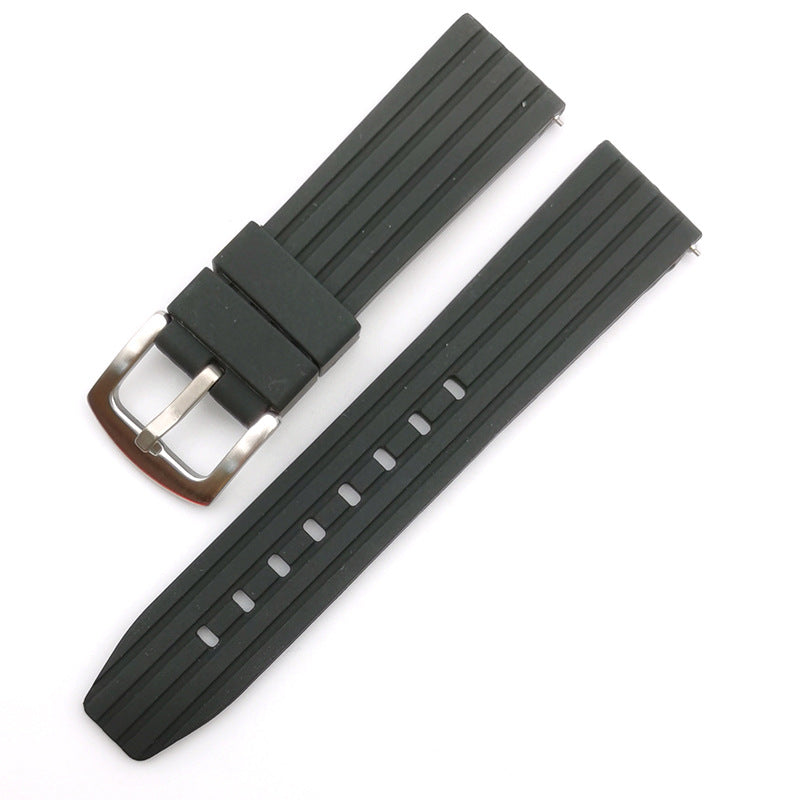 Bracelet en silicone pour pneus à rayures verticales
