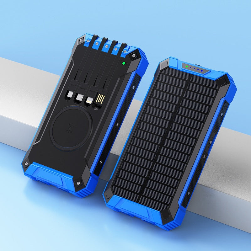 Outdoor Solar Wireless High-Capacity Power Bank
