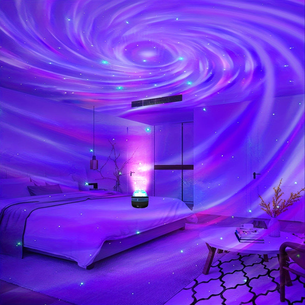 Eau Ripple Bedside Northern Lights Spiral Ambiance Light Starry Sky