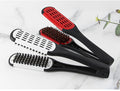 Peigne de pince de coiffure Bristle cheveux droits Styling cheveux droits Comb en forme de V