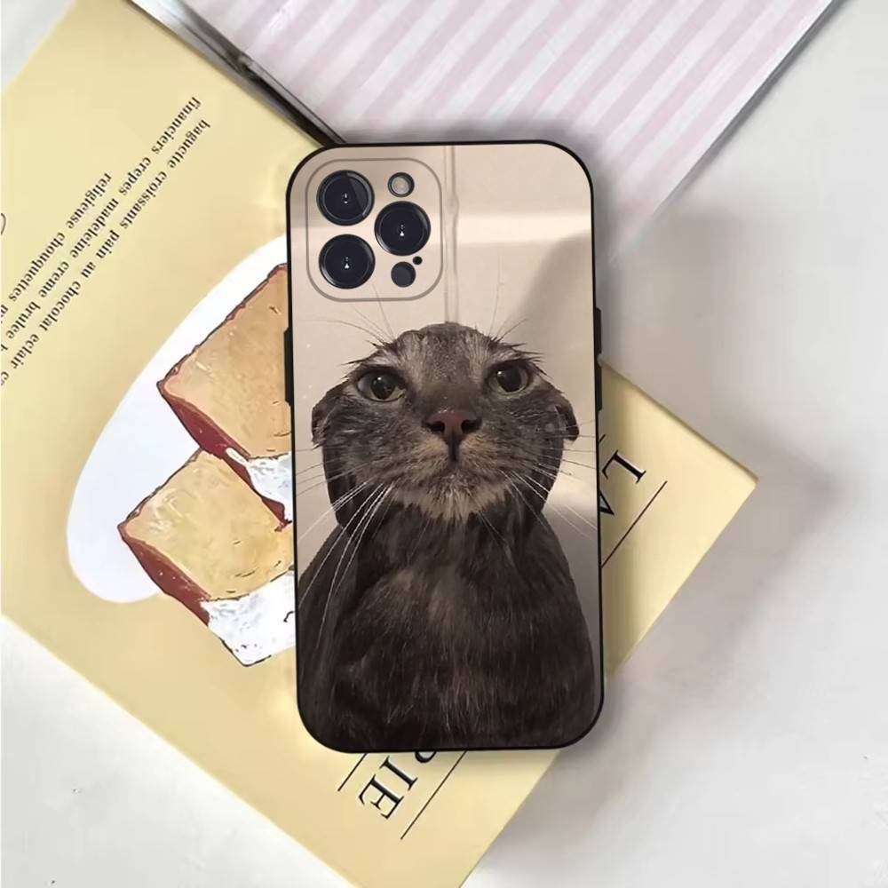 Cas de téléphone pour chat super mignon résistant à la goutte