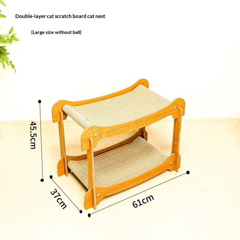 Salon Sisal Cat Scratcher multicouches