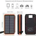 Exterieur Portable Waterproof Polding Solar Charging Group