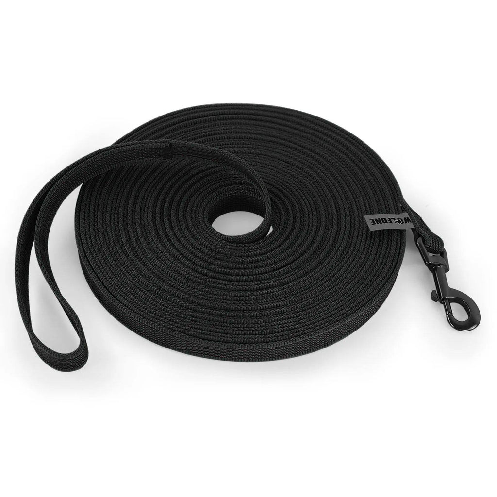 Moyen Petit chien long laisse Latex Silk Eas
