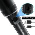 Lampe de poche portable longue durée avec capacité de charge