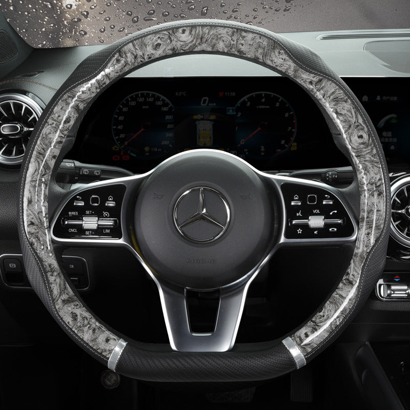 Couverture de volant de voiture Crystal Rosewood