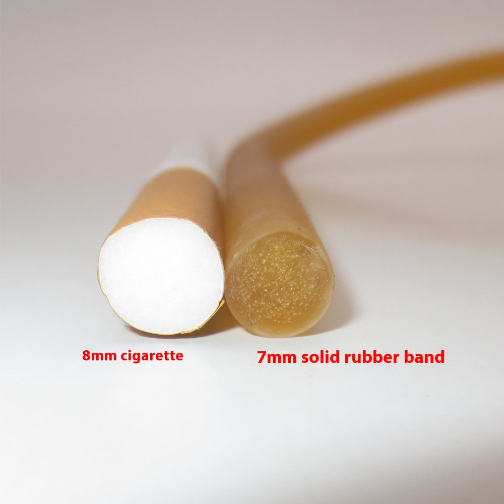 2-8mm Solid Fluorescent Latex haute résilience Jouets Projectiles de pêche Slings Durable Round