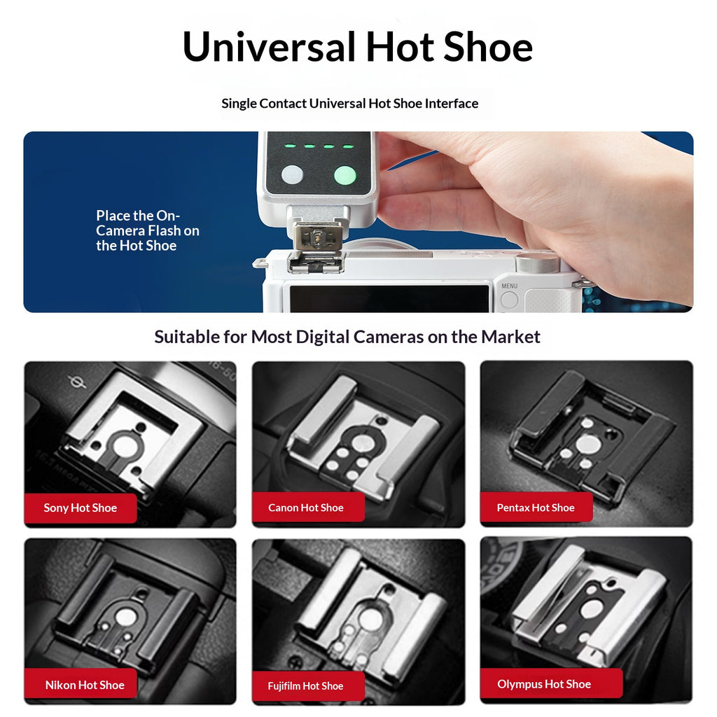 Universal DSLR External On-Camera Top FlashLumière supplémentaire