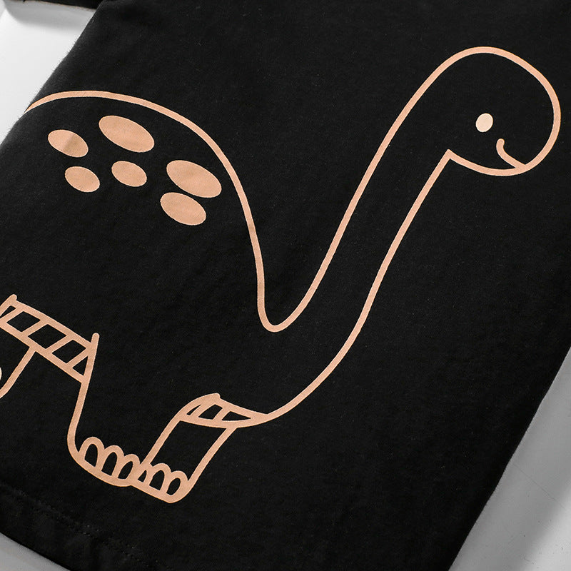 T-shirt à manches courtes d'été et shorts pour enfants