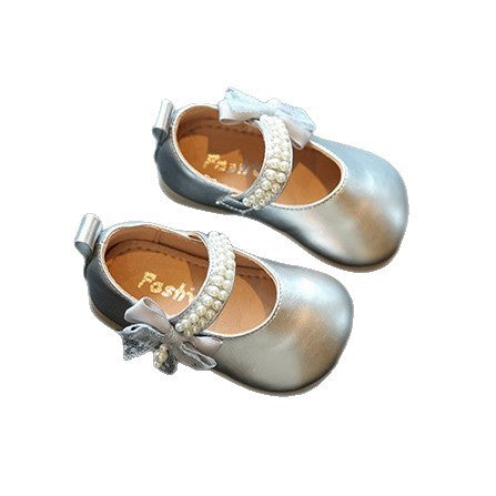 Pompes à bouches carrées Bow Princess sans glissière