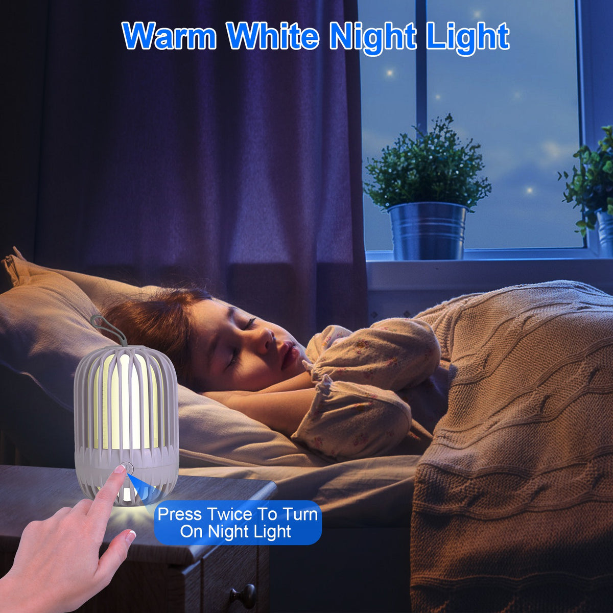 1Pc 900V Bug intérieur sans fil haute tension Zapper Type C Piège de lampe Mosquito rechargeable Po