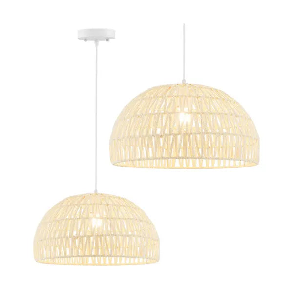 Feux pendentif pour ferme réglable en hauteur avec corde de suspension réglable