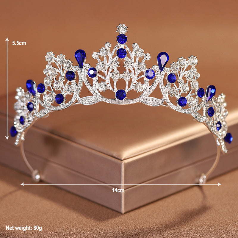 Coiffure de mariée de la Couronne Princesse Crown Robe de mariée Accessoires de cheveux