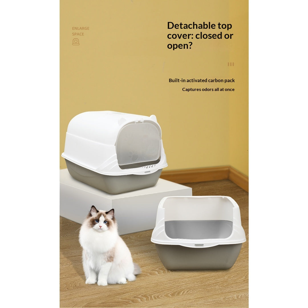 Boîte à litière pour chats extra-large