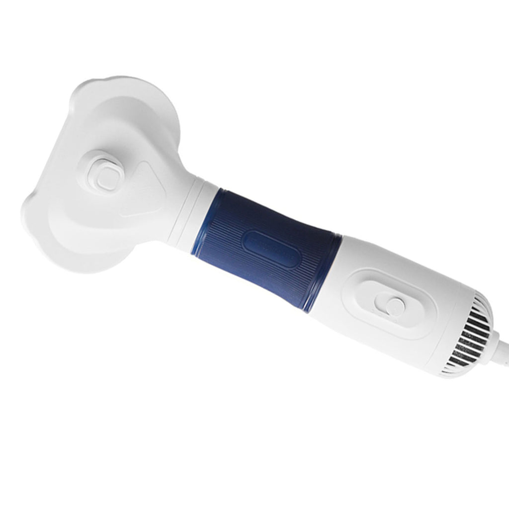 Sèche-cheveux pour animaux de compagnie avec brosse slicker faible bruit 600W 3 température réglable 3 en 1