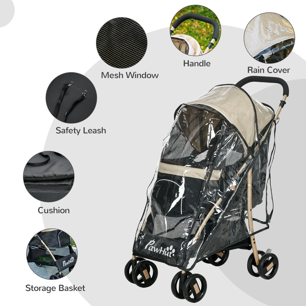 Poussette pour chiens de petite taille