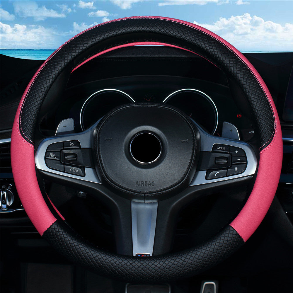 Anti-slip steering wheel cover