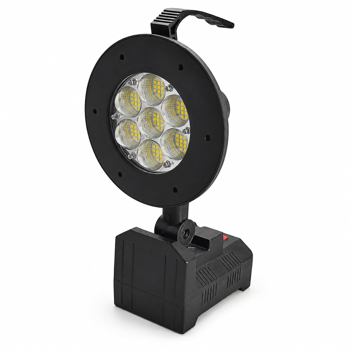 Puissance solaire rechargeable affichage de batterie fonction banque LED lumière de déluge W872A Sortie