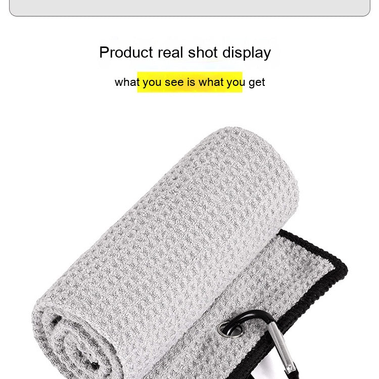 Gaffle Golf Ball Eraser Cue Ball Sac de nettoyage Serviette de golf Balle serviette ananas Lattic