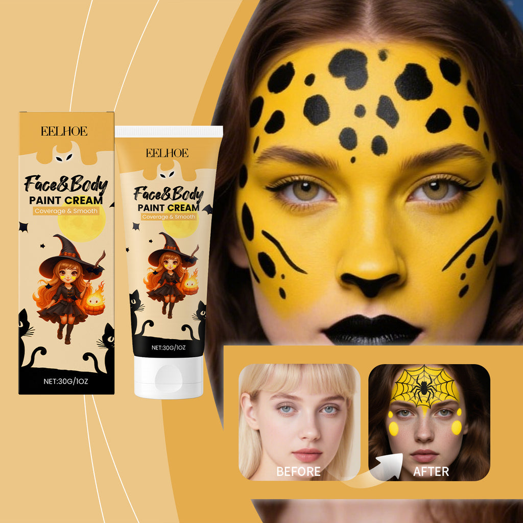 Crème de peinture visage et corps d'Halloween 30g