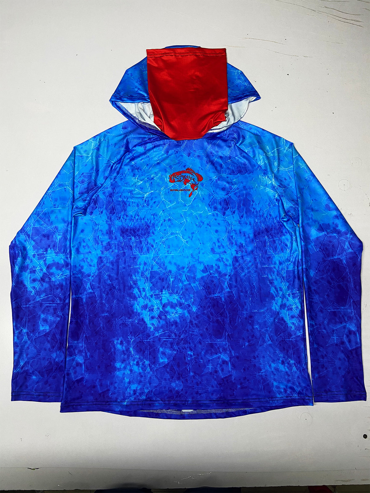Pêche Hoodie voile chemise Surf couverture visage cou été hommes longue manches chasse Jersey