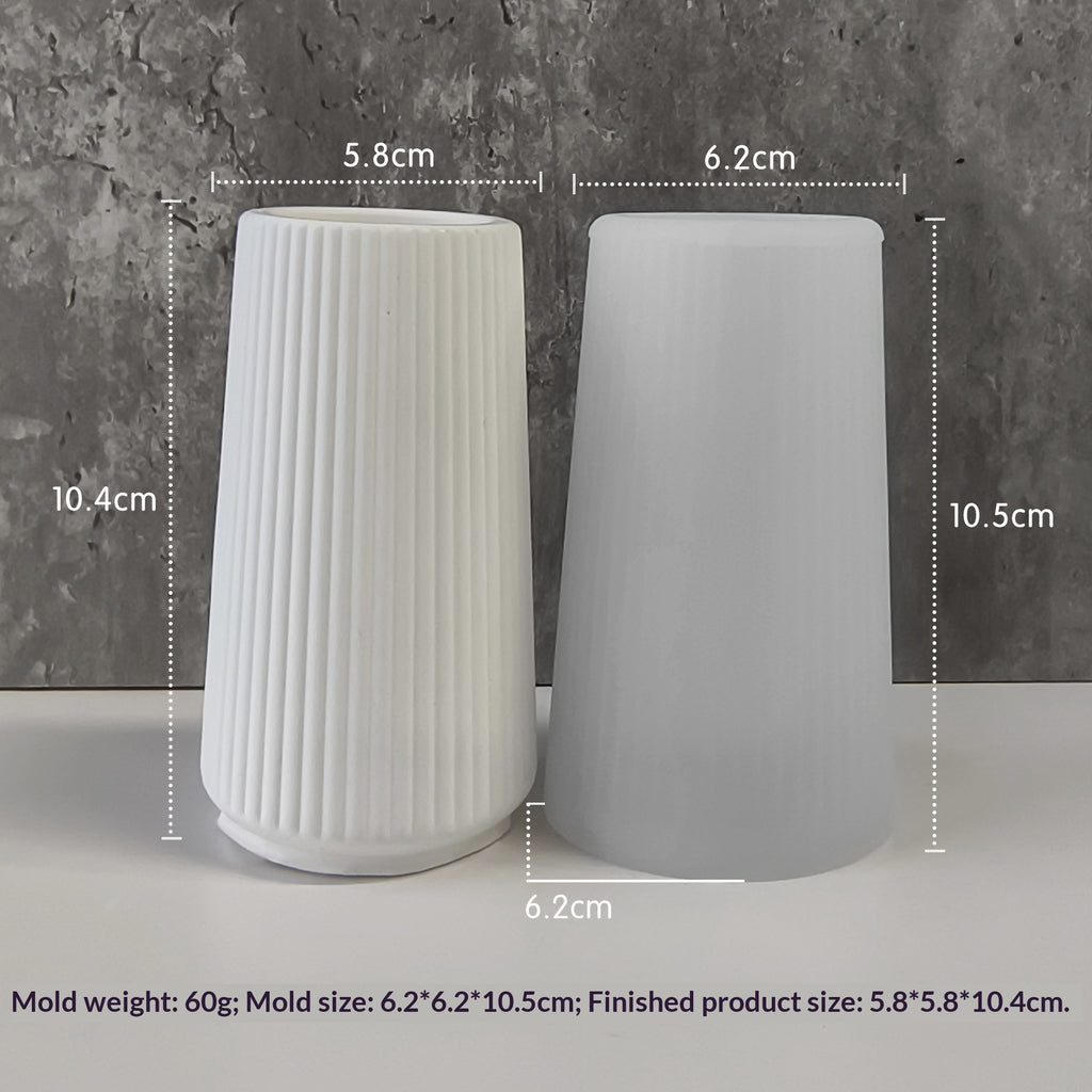 Moule de décoration de vase de fleur de silicone