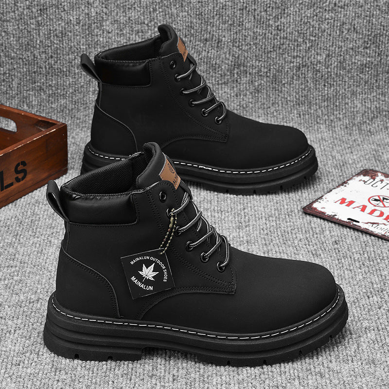 Bottes de travail tendance hiver pour adolescents