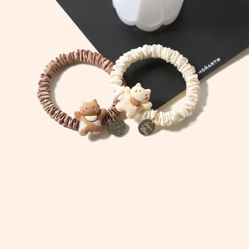 Mignon Kitty Grande Anneau de cheveux intestinal