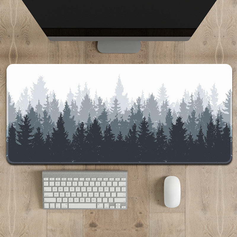 Chinese Style Paysage Peinture Mouse Pad Bureau Apprentissage