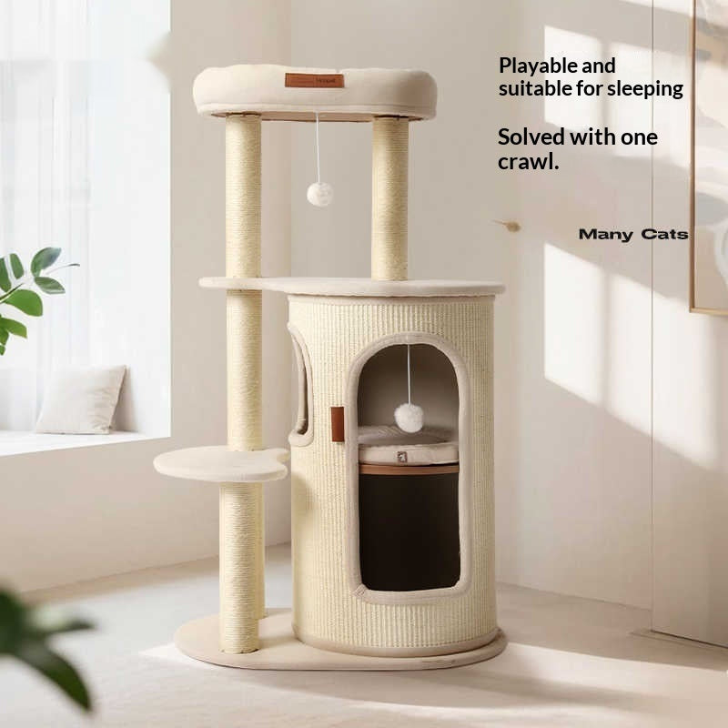 Lit de chat cadre d'escalade et scratching post Self Entertainment Arbre de chat