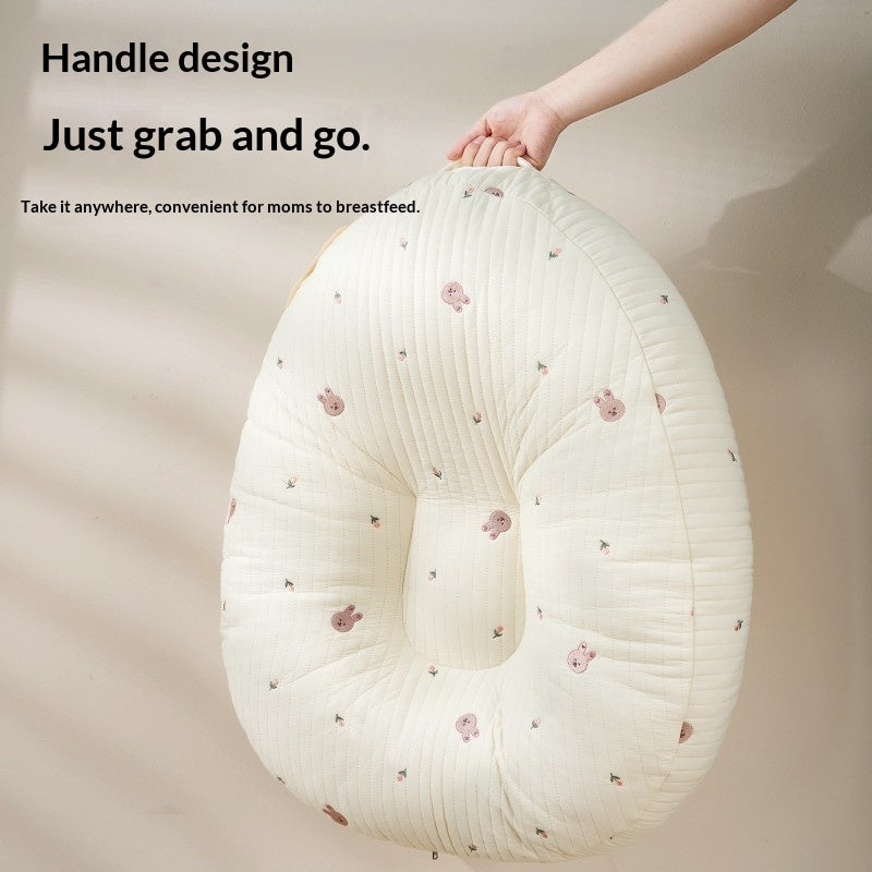 Oreiller d'allaitement en pente Coton pur Amovible et lavable Style japonais et coréen