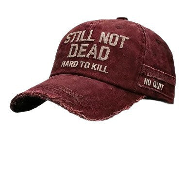 Chapeau brodé STILL N'EST PAS MORT POUR COUVRIR
