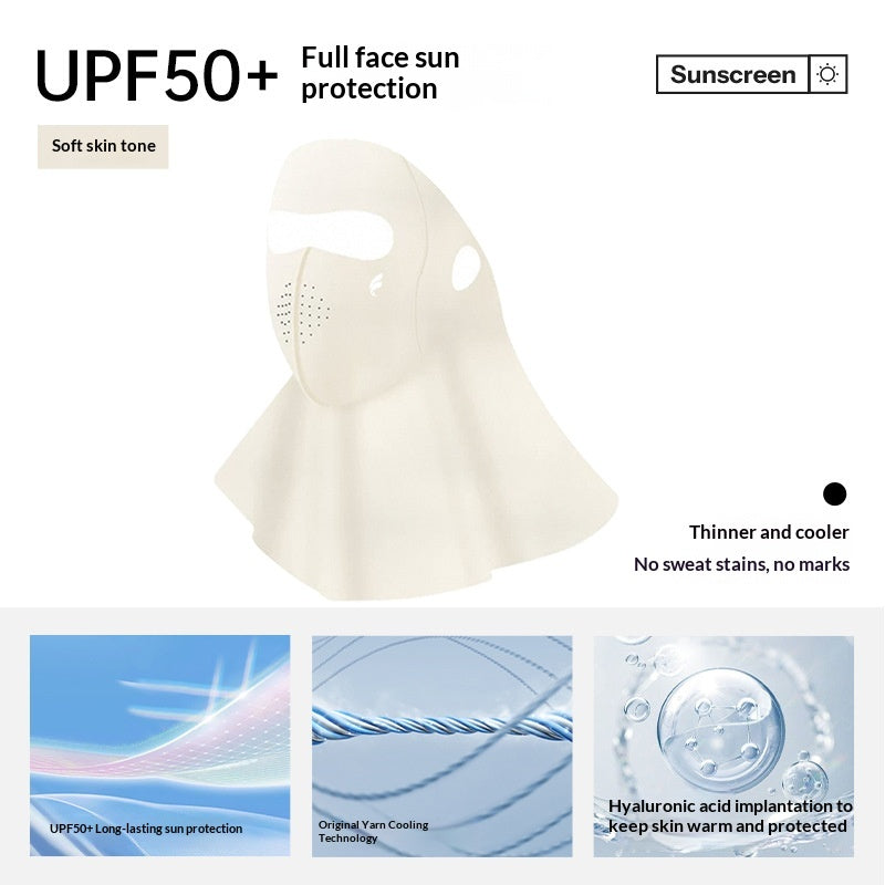 Masque de protection solaire pour femmes