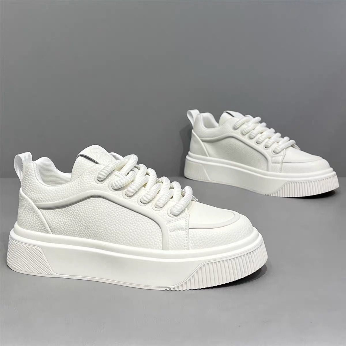 Chaussures de Patinage Blanc Low-top Trendy Luxury Homme